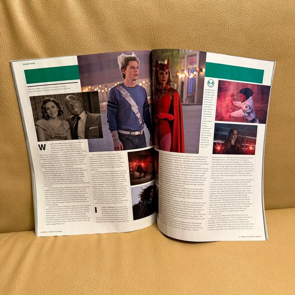 Marvel Empire Magazine Special Collectors‎ Edition 15 Years of MCU Celebration